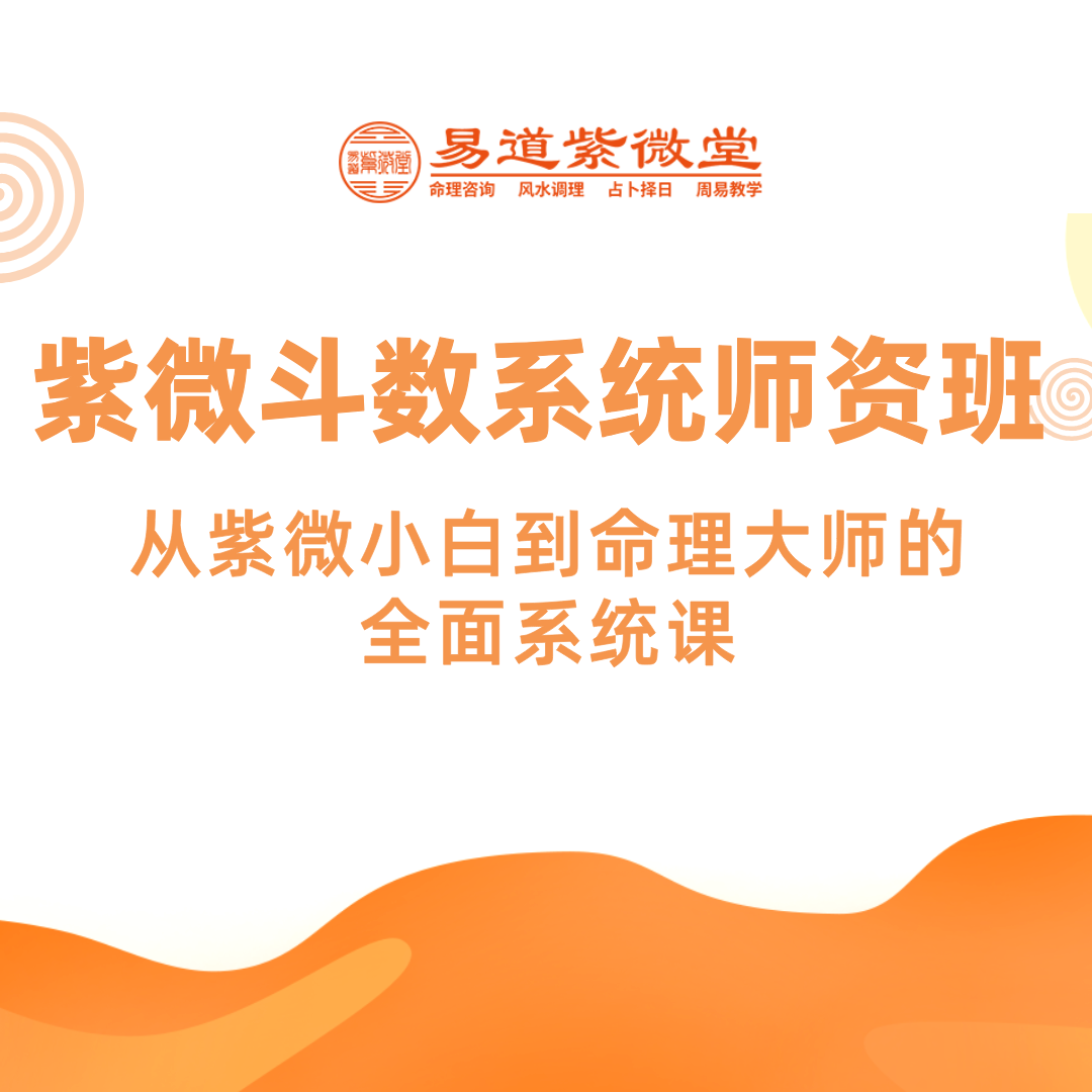 紫微斗数系统师资班